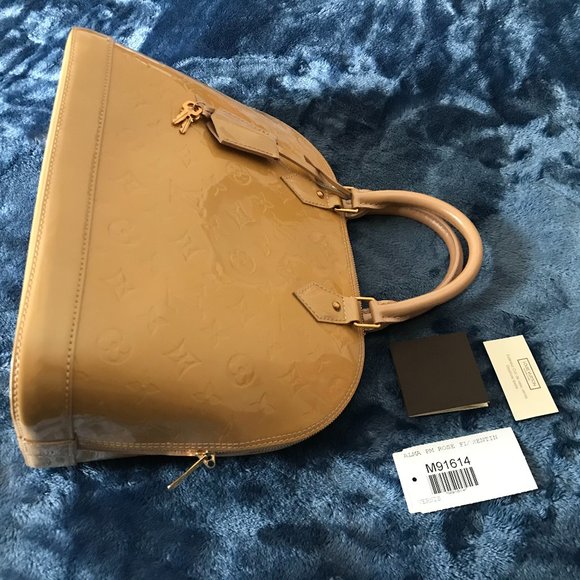 Louis Vuitton VERNIS Alma PM Rose Florentin Bag - Picture 11 of 16